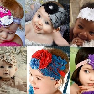 Custom made headbands for children, infants, adult